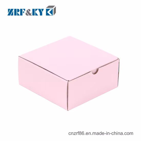Custom Brand Logo Design Printed Folding Mailer Packaging Paper Mailer Case Corrugated Shipping Box