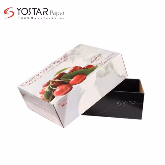 Customized Printed Corrugated Banana Fresh Fruit Packaging Box